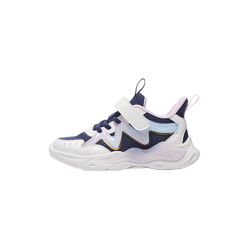 361° Children's Shoes, Kids' Sneakers, Fall 2025 Girls' Lightweight Soft Bouncy Sweet Playful Casual Shoes, Blue Size 29
