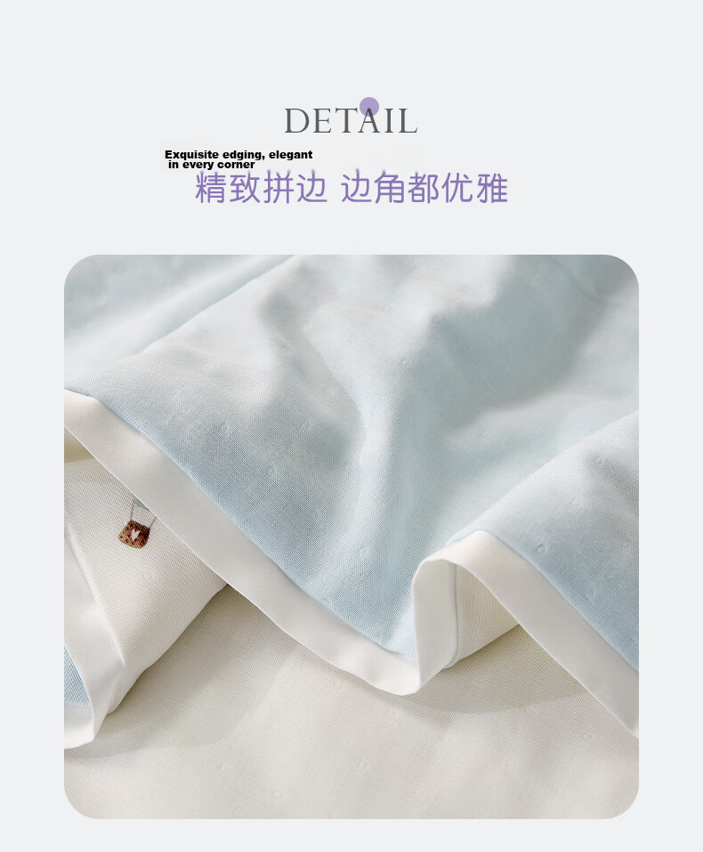 Luolaikids Silk Comforter, 100% Silk Duvet Insert, Baby Class A Washable, 60-Count Lyocell Tencel Summer Cool Quilt 13