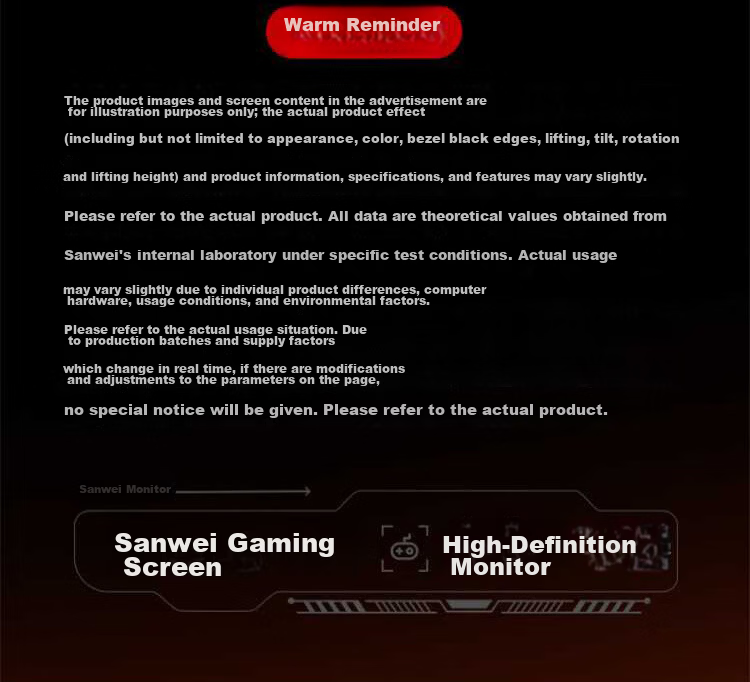 SANV 24.5-inch Native 310Hz High Refresh Rate Gaming Monitor FastIPS HDR400 Hardware Low Blue Light Flicker-Free FPS Gaming Screen Z245F3 34