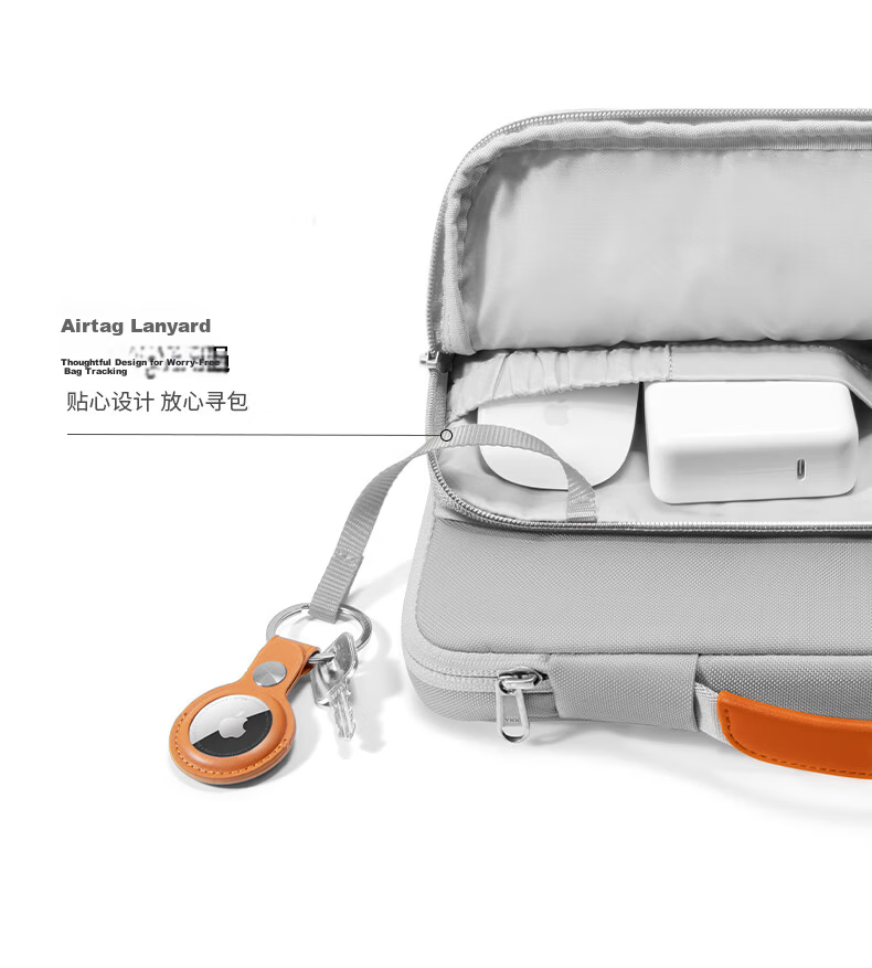 Tomtoc Laptop Bag Handheld Notebook Bag 16-Inch Business Bag Suitable for Men And Women, Compatible with Apple MacBook Pro 11