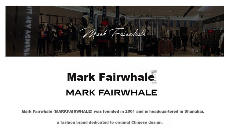 MARK FAIRWHALE Men's Stand Collar Sweatshirt Spring Autumn High-End Trendy Jacket Long Sleeve T-Shirt Khaki L 1