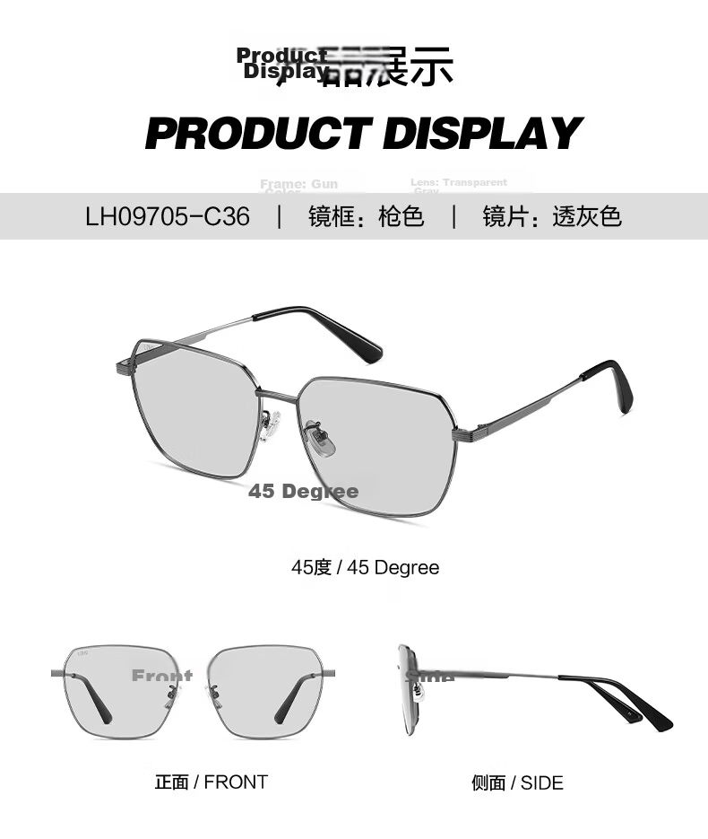 LOHO Men's Polarized Sunglasses Driving UV Protection Father's Day Gift 11