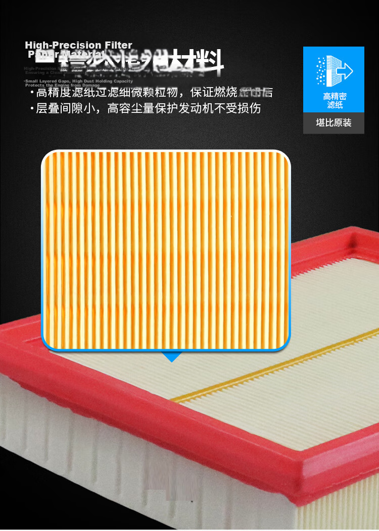 Ouji Dual Filter Set Car Air Conditioning Filter + Air Filter Cleaner 21-25 Hyundai Tucson L-1.5T 11
