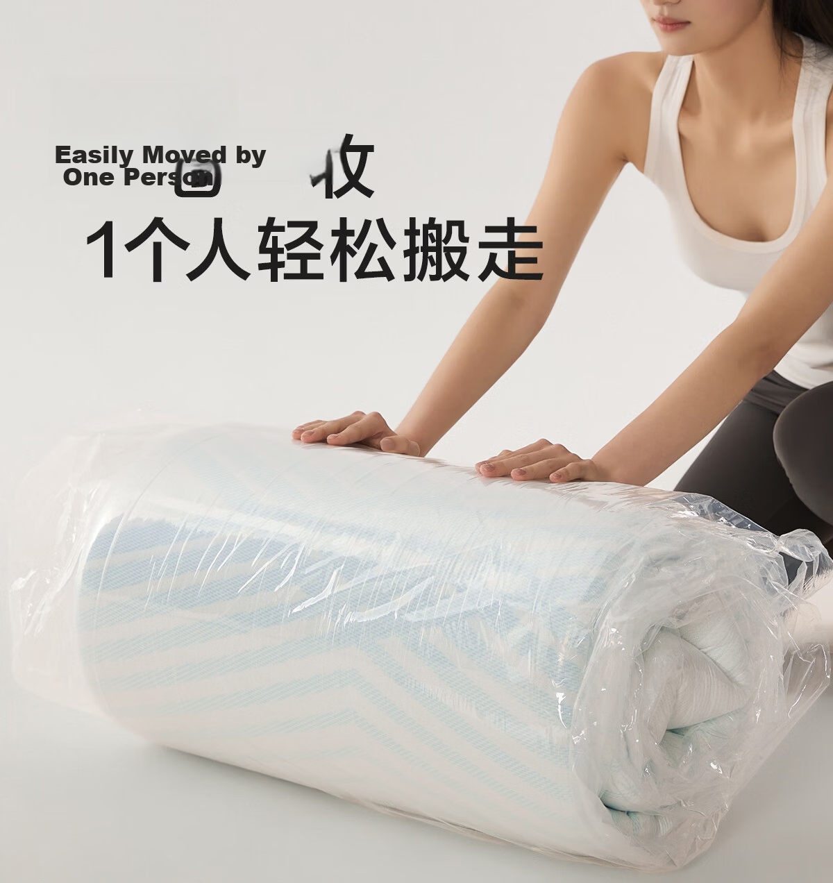 LUOLAI Home Textile Student Dormitory Mattress, Single Bed, Antibacterial And Anti-Mite Protection Pad, 0.9x2 Meters, Approximately 5CM High 12