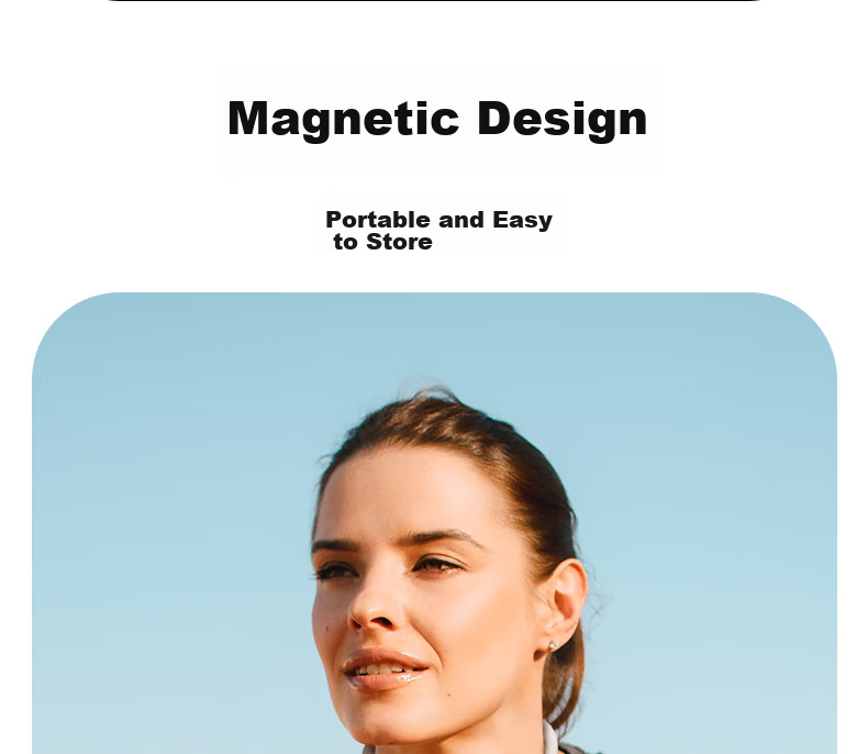 Aigo Sports Bluetooth Neckband, Bluetooth 5.4, Neck-Hanging Style, Ultra-Long Standby Time, Durable Drop-Resistant, Suitable for Apple, Xiaomi, OPPO, Long Battery Life, WP01 Gray And Black 15