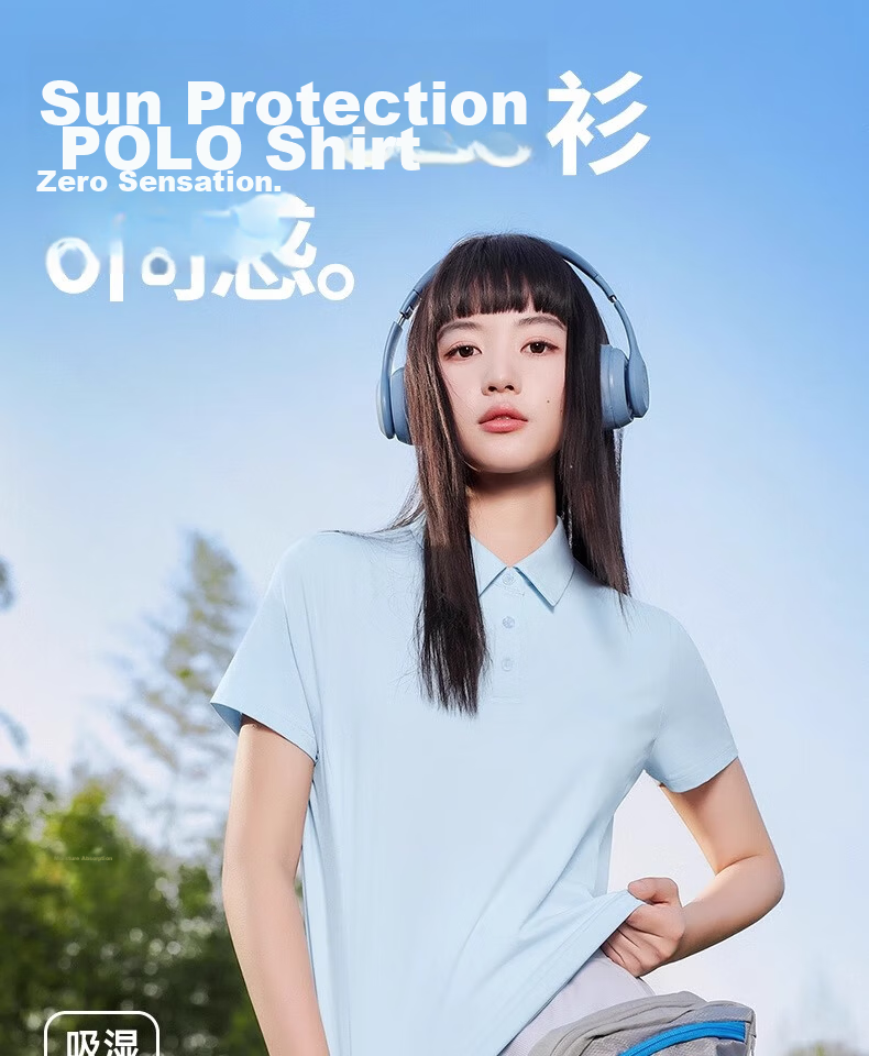 Warrior Women's Polo Shirt Short Sleeve T-Shirt Summer 2026 New Sun Protection Quick-Dry Ice Silk Collared Top Student Tee 3