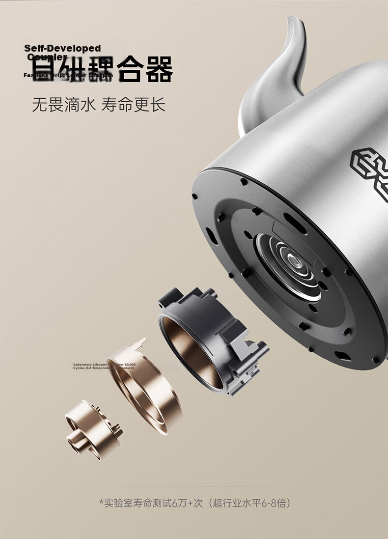 K·KOU Pure Titanium Electric Kettle, Fully Automatic Bottom Water Filling Tea Station Electric Kettle, Home Office Use for Brewing Tea, Constant Temperature Tea Set All-In Machine 0.8L TB012 8