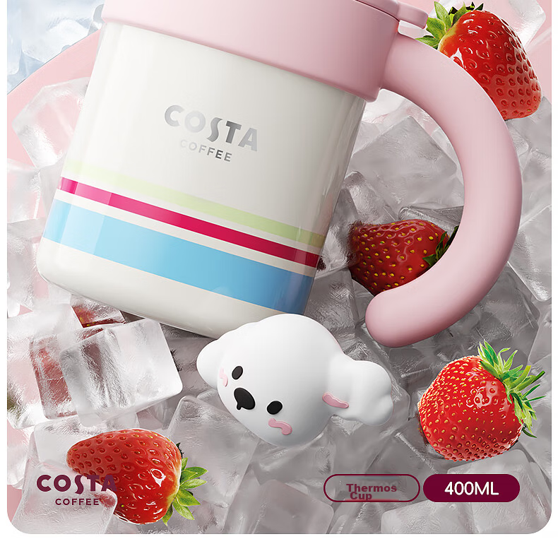 COSTA Unisex Stylish Insulated Coffee Mug Thermal Cup Gift for Girlfriend Holiday Present 17