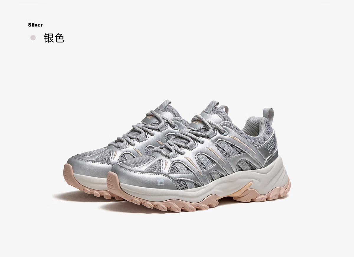 CAMEL [Dilraba Same Style - Yunyi 2.0] Outdoor Hiking Shoes Unisex Non-Slip Wear-Resistant Trekking Sneakers 3023 34