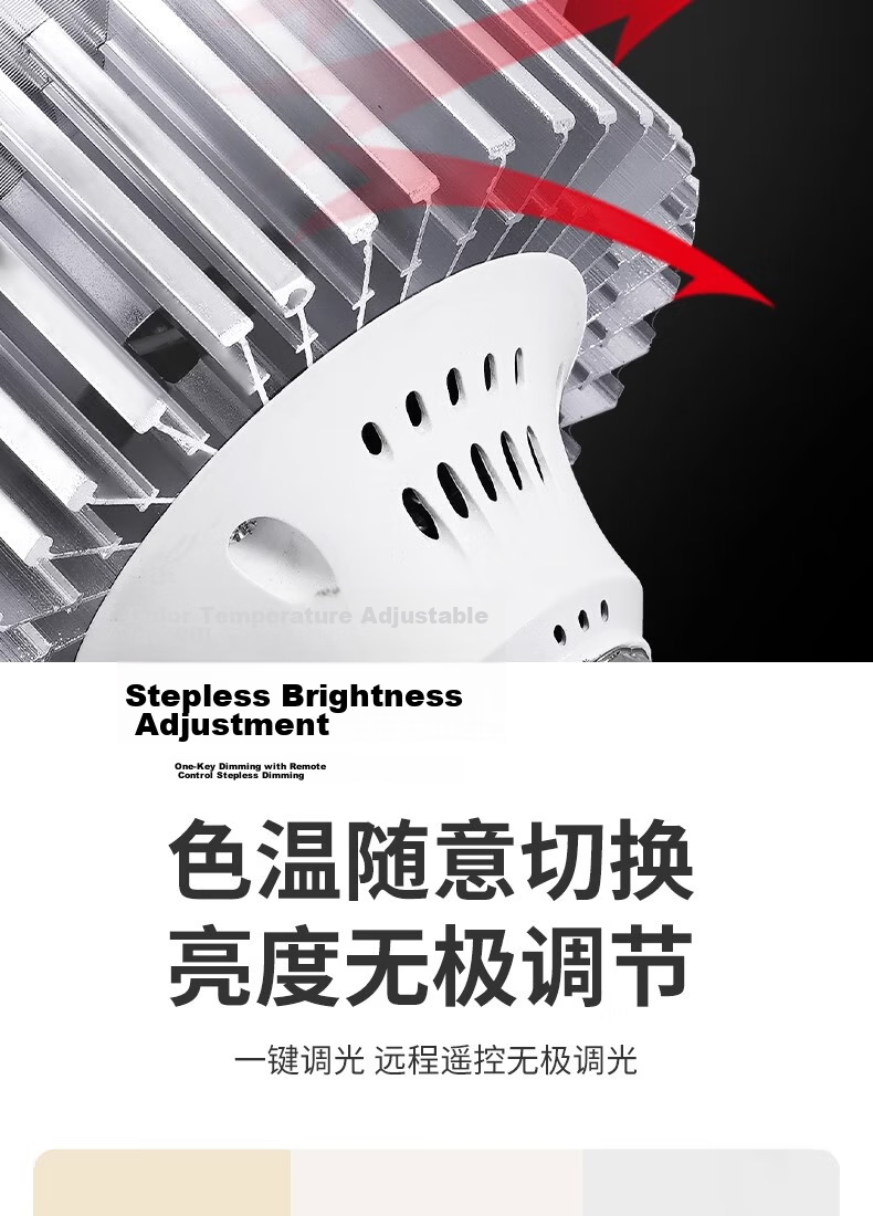 Labata Remote Dimmable LED Photography Bulb E27 Screw Base Super Bright Energy-Saving Live Streaming Soft Light Whitening Fill Light Mushroom Lamp 12