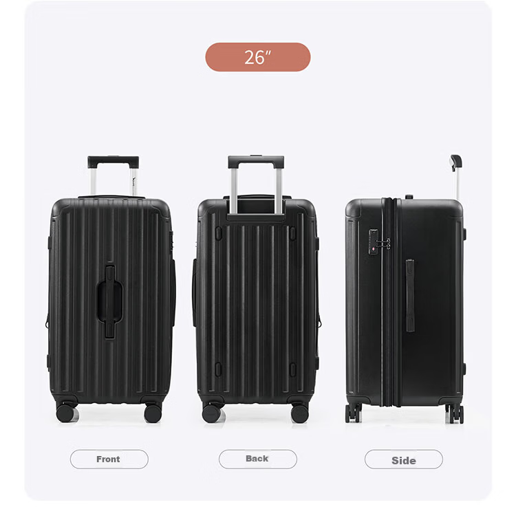 OIWAS 24-inch Large Capacity Travel Luggage High-Value Trolley Case Women Men Business Trip Suitcase with Password Lock 26