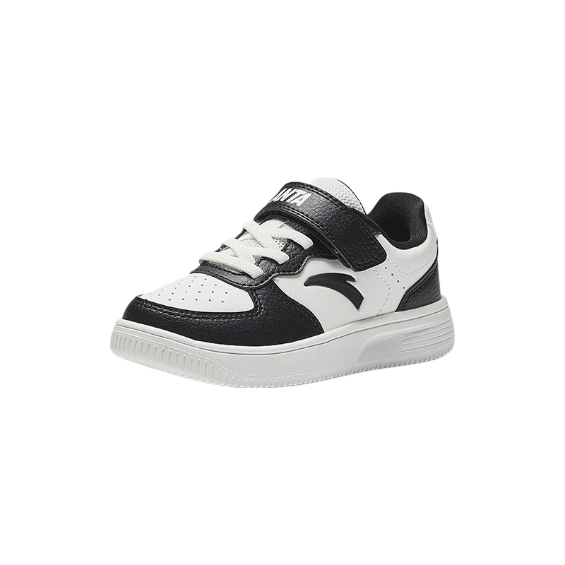 Anta Kids Boys' Sports Shoes Toddler Spring 2026 Lightweight School White Sneakers Casual Skate Shoes A12619976