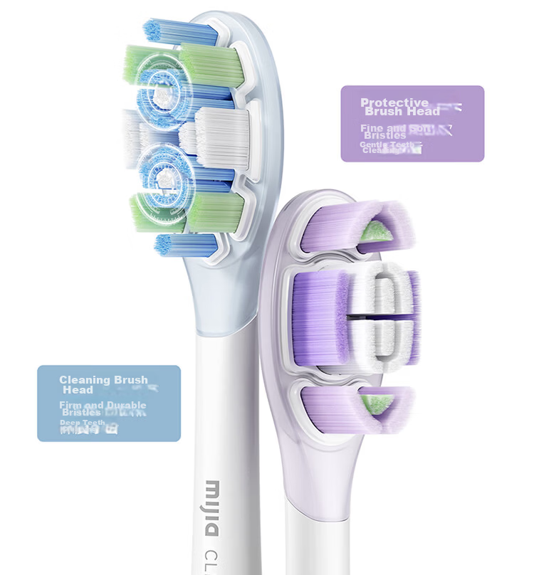 Mijia [Mid-Autumn Festival Gift] Xiaomi Sonic Vibration Electric Toothbrush Pro, Color Screen Display Reminder, 180-Day Battery Life, Smart Dual-Surface Vibration, Birthday Gift for Boyfriend, Purple 14