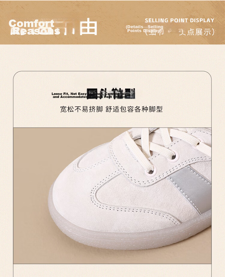 ZHR Women's Training Shoes 2026 New Breathable Mesh Soft Sole Commuter White Sneakers A170E Beige Silver Size 35 10