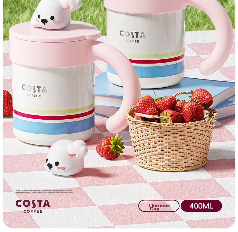 COSTA Unisex Stylish Insulated Coffee Mug Thermal Cup Gift for Girlfriend Holiday Present 4