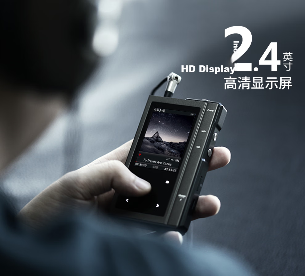 Yueguangbaohe Z6Pro HiFi Player, MP3/MP4 Portable Music Player, DSD Native Lossless Audiophile Sound Quality, Bluetooth Decoding Headphones, Digital Tape-Style Restoration, Pure Listening Device 5
