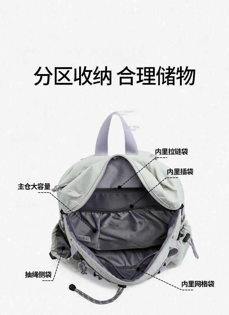 Dickies Outdoor Hiking Backpack Lightweight Large Capacity School Sports Travel Bag for Men and Women 4