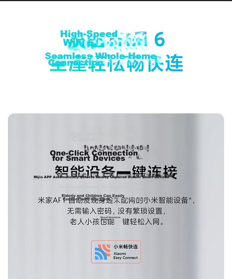 MI AX3000 5G Dual-Band WIFI6 Router with Built-in 4 Independent Signal Amplifiers, 256MB Large Memory, Mesh Networking for Home Use 14