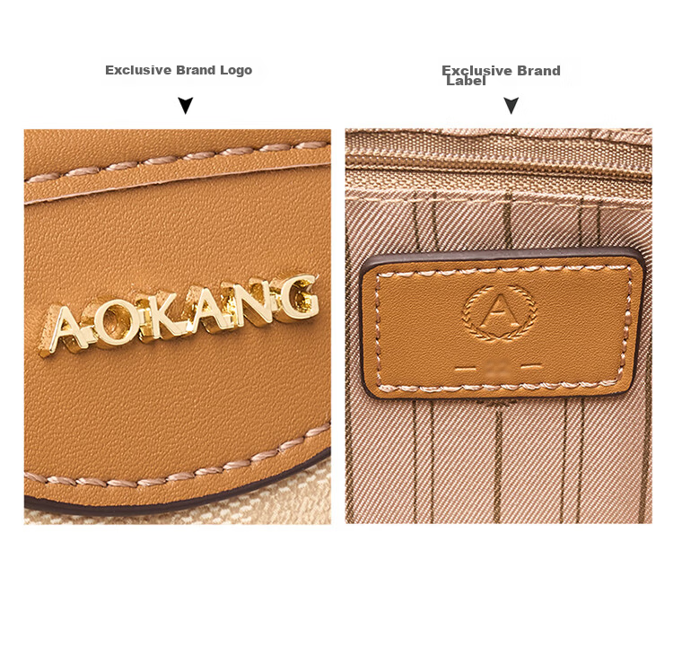 Aokang Women's Bag 2026 New Retro Small Square Phone Bag Luxury Crossbody Shoulder Bag Birthday Gift for Wife and Mom 7