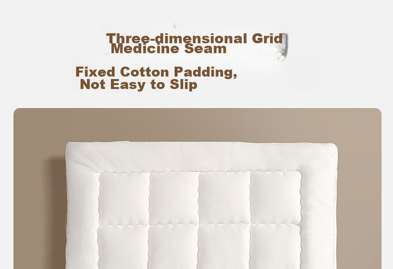 Shuixingjiafang Xinjiang Cotton Mattress, Class A Bedding, Student Dormitory Cotton Pad, Single Bed Mattress, 90×195×6cm 28