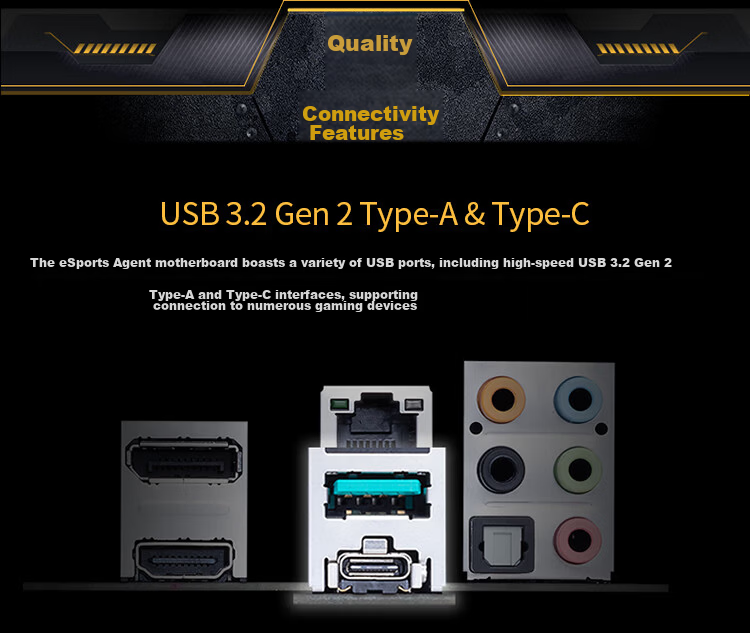 ASUS TUF GAMING B550M-PLUS Heavy Duty Motherboard Compatible with CPU 5700X/5600/5700G (AMD B550/socket AM4) 25