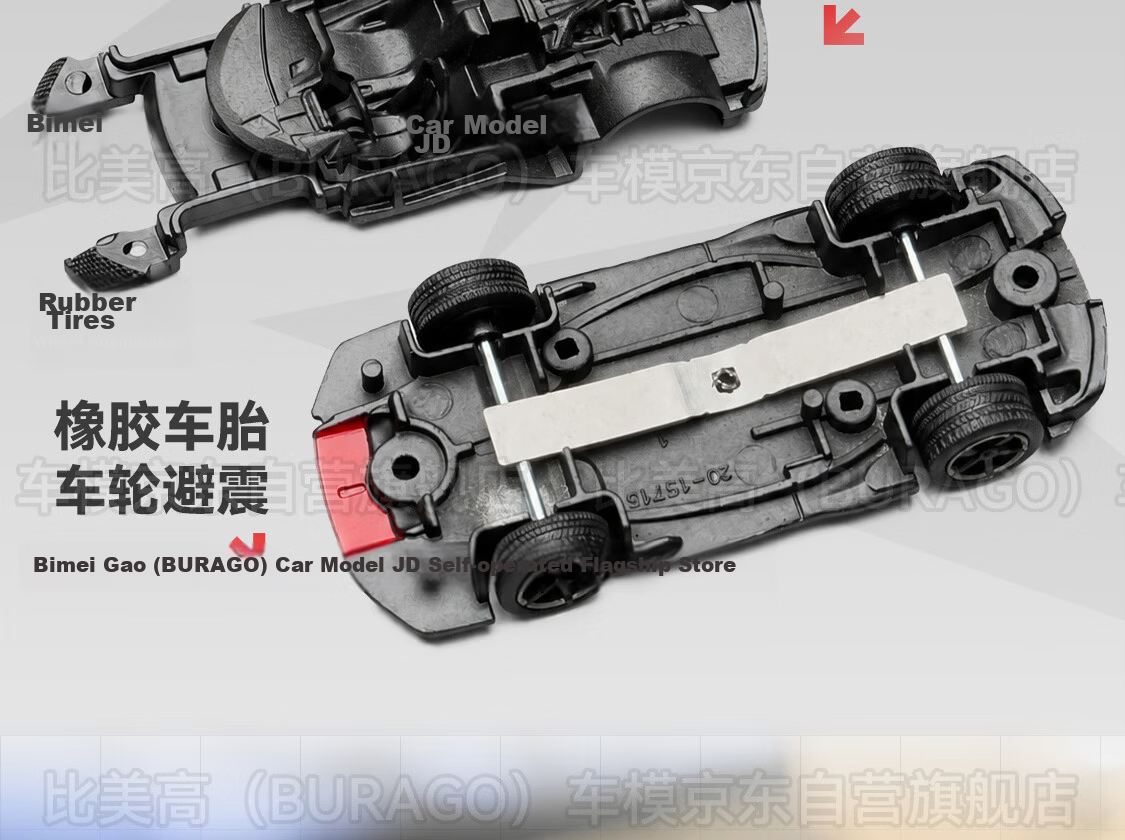 Bimeigao 1:64 Diecast Car Model Assembly Garage Scene High Transparency Acrylic Lighted Parking Lot Display Case 14