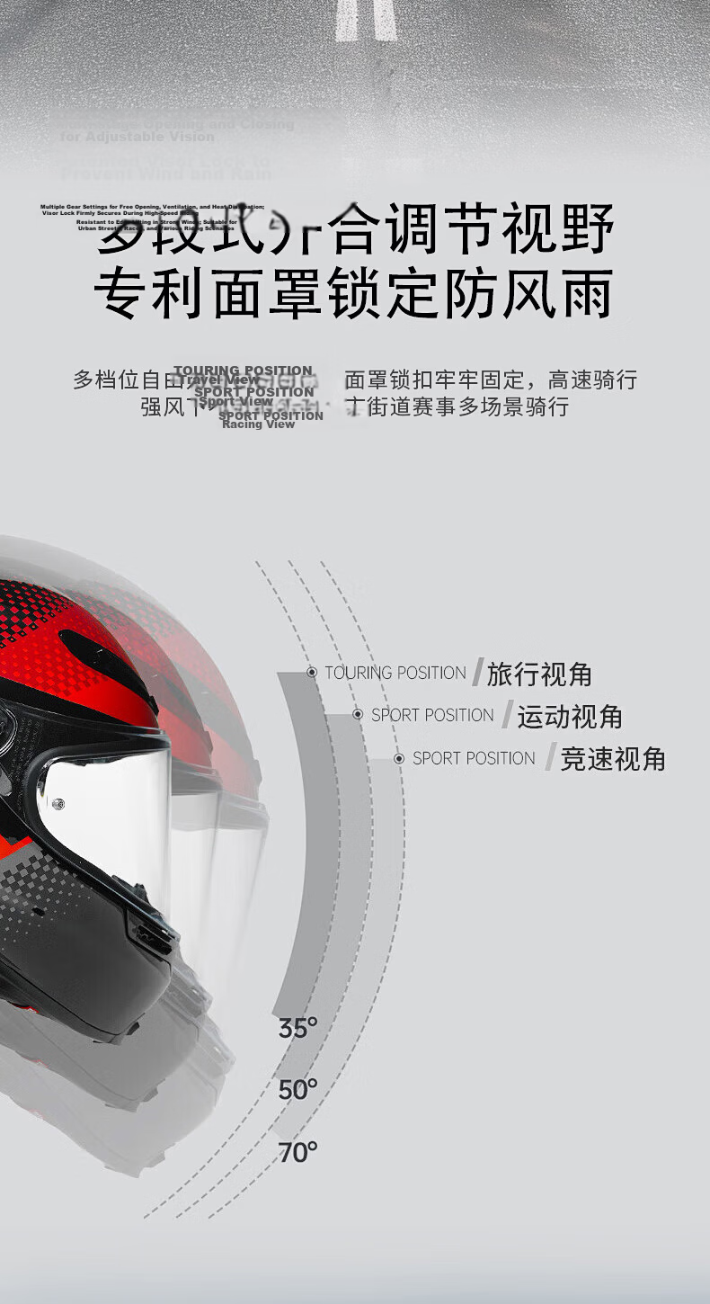 AGV Motorcycle Helmet K6S Carbon Aramid Fiber Large Rear Wing 3C Certified Touring Racing Matte Black XXL (62-63) 4