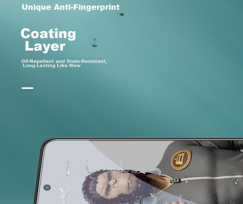 BLUEO Tempered Glass Screen Protector for OPPO FindN3, Anti-Static, HD Clear, Shatterproof, Anti-Fingerprint Protective Film 10