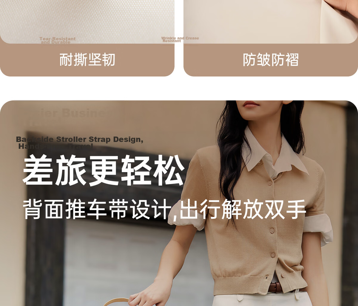 JINSHIWQ Laptop Backpack Women High-End Airbag Shockproof Notebook Bag Business Commuter Large Capacity Computer School Bag 29
