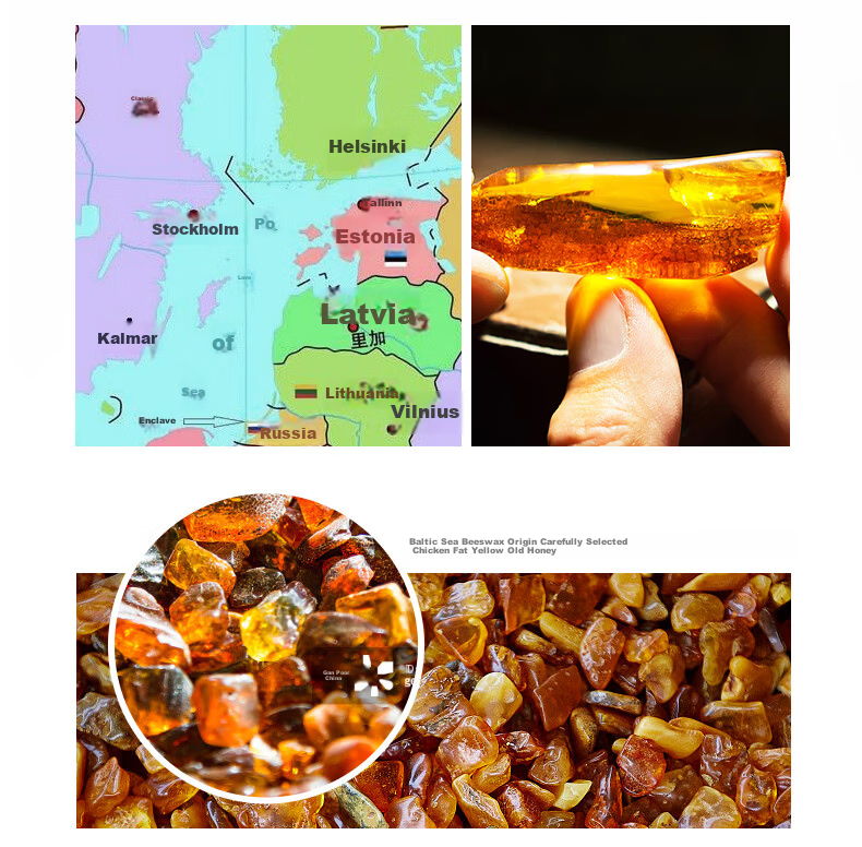 OUCERNY Old Amber Loose Beads Full Honey Amber Yao Flower Chicken Oil Yellow Round Beads 7mm Buddhist Prayer Beads Accessories 11