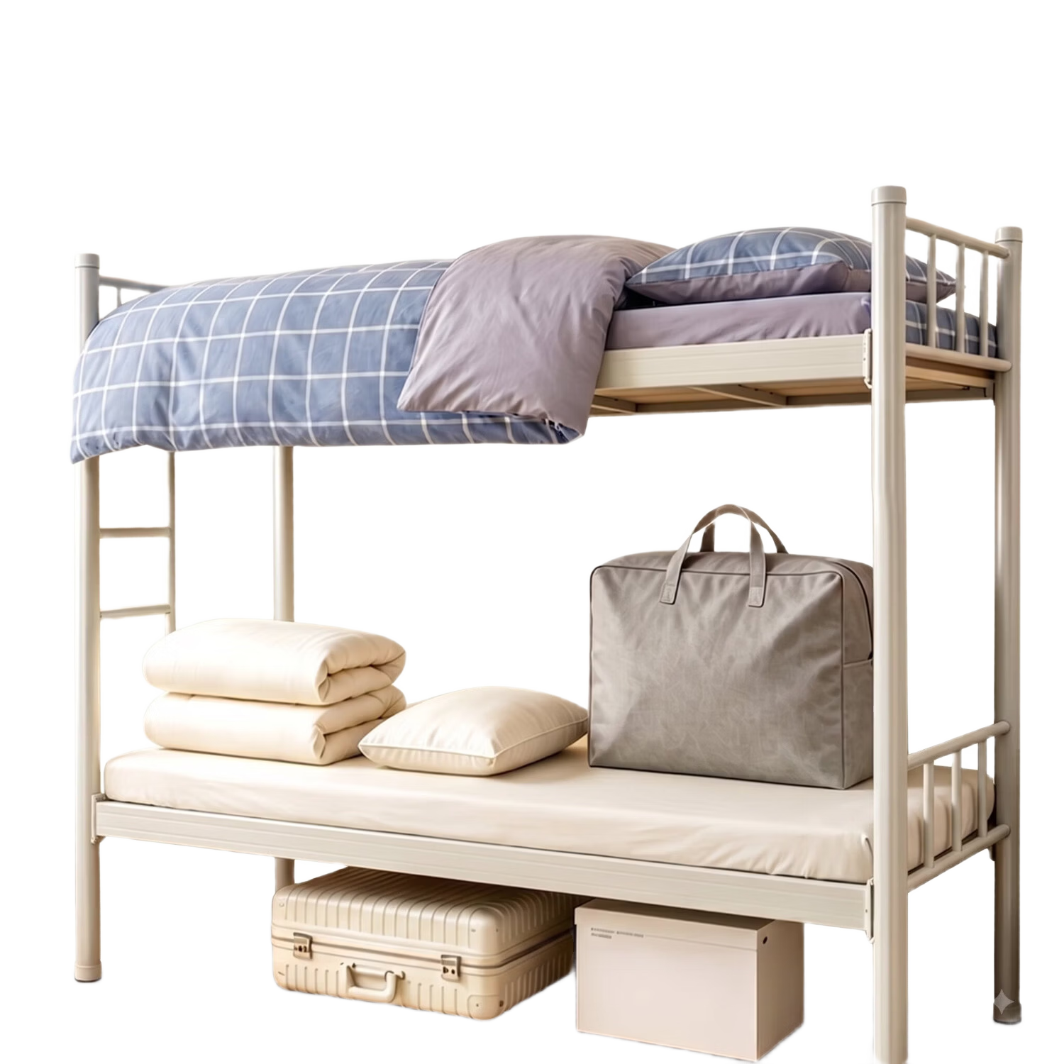 Yalu & Freedom Pure Cotton Six-Piece Bedding Set, Complete Dormitory Multi-Piece Set, Three-Piece Set, Pillow Core, Quilt Core, Mattress Pad, Afternoo
