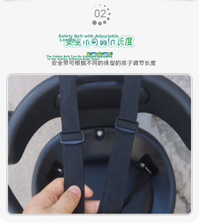 Osagie C11 Front-Mounted Child Safety Seat for Mountain Bikes, Folding Bicycles, And Pets 19