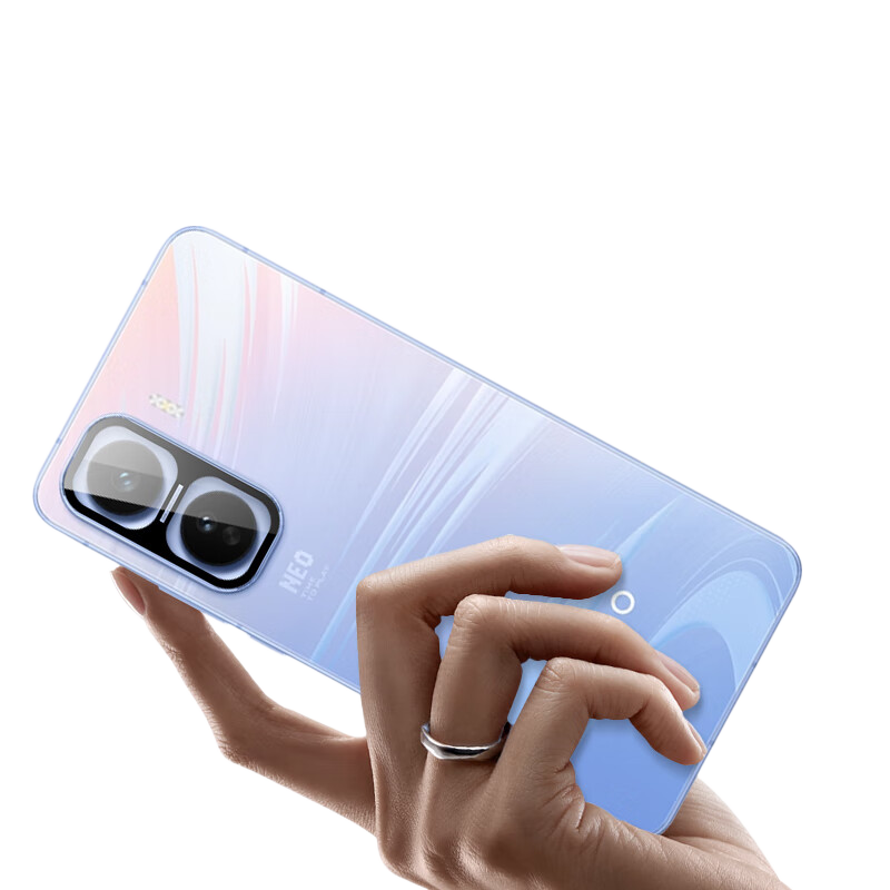 ESCASE [Quick Application Box] Camera Lens Protector for Vivo IQOO Neo 11, AR Anti-Scratch Tempered Glass Film, Ultra-Thin Full Coverage Glass Film for Camera, New Model