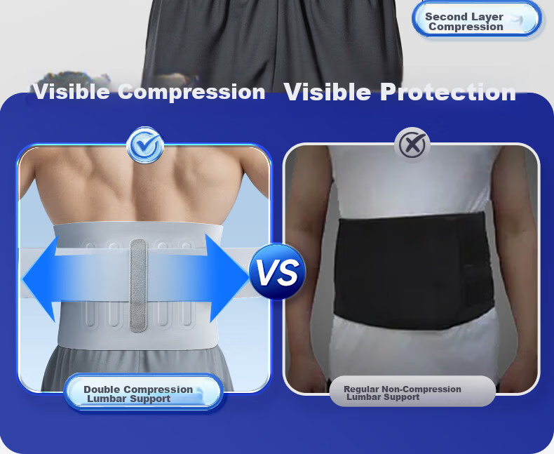 Li-Ning Back Support Belt for Summer, Lumbar Disc Herniation, Muscle Strain, Sports, Prolonged Sitting, Waist Support, Spine Brace for Men And Women, Fitness-Specific 13