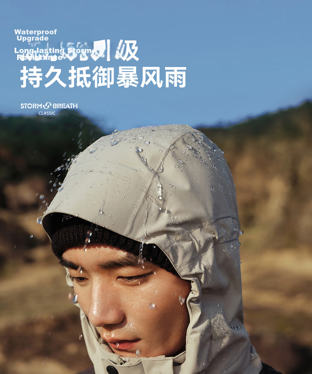 Pelliot Mountain Classic 3.0 3-in-1 Waterproof Jacket Spring Autumn Unisex Warm Coat 125301055 Purple M 4