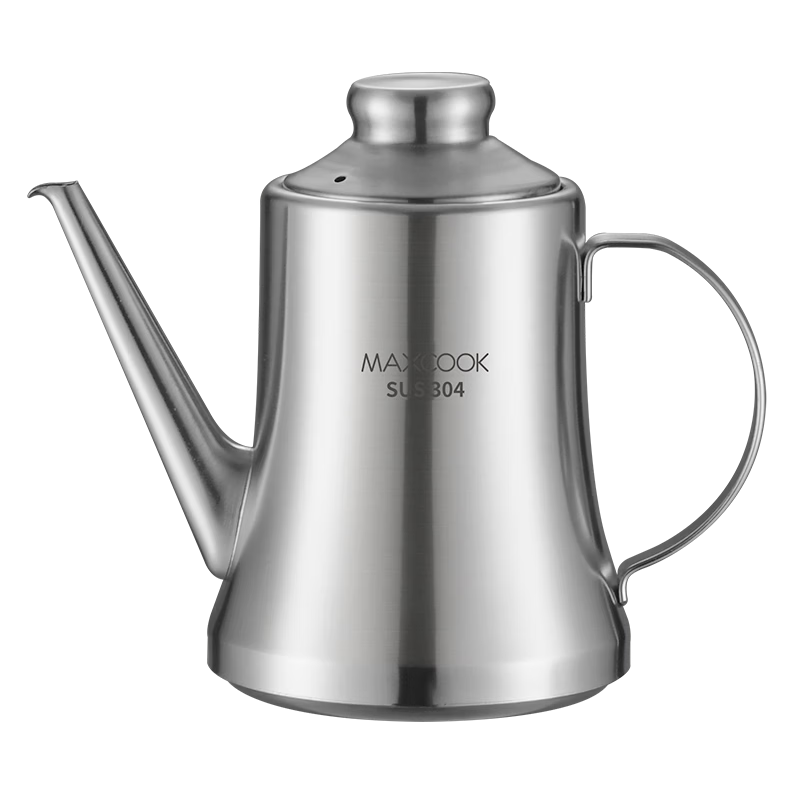 MAXCOOK 304 Stainless Steel Oil Dispenser Bottle with Strainer Wide Mouth 500ml MCPJ8663