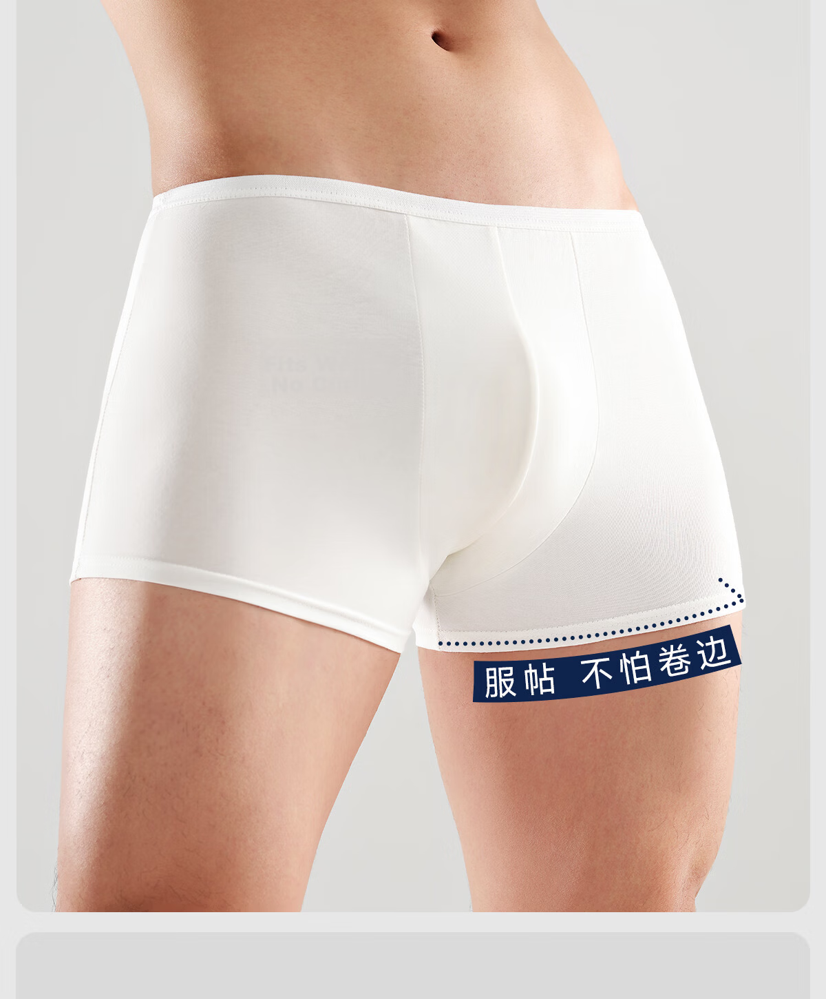 Freego Disposable Men's Cotton Boxer Briefs Travel Sterilized Portable Comfortable Plus Size 3-Pack White 2XL 11
