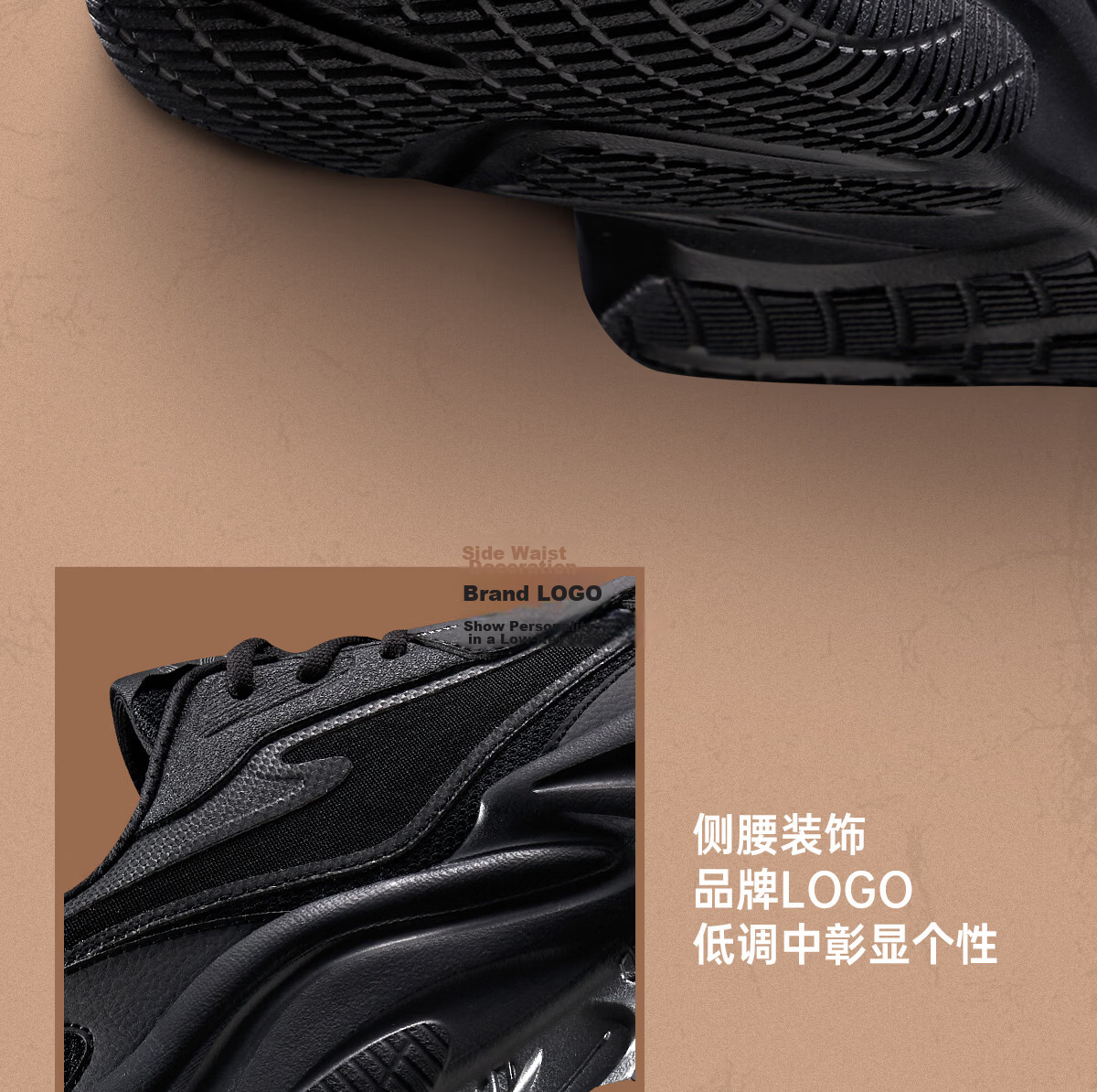 Erke Men's Casual Shoes Autumn Mesh Patchwork Lightweight Running Shoes Versatile Sport Sneakers Jiao'ao 3 15