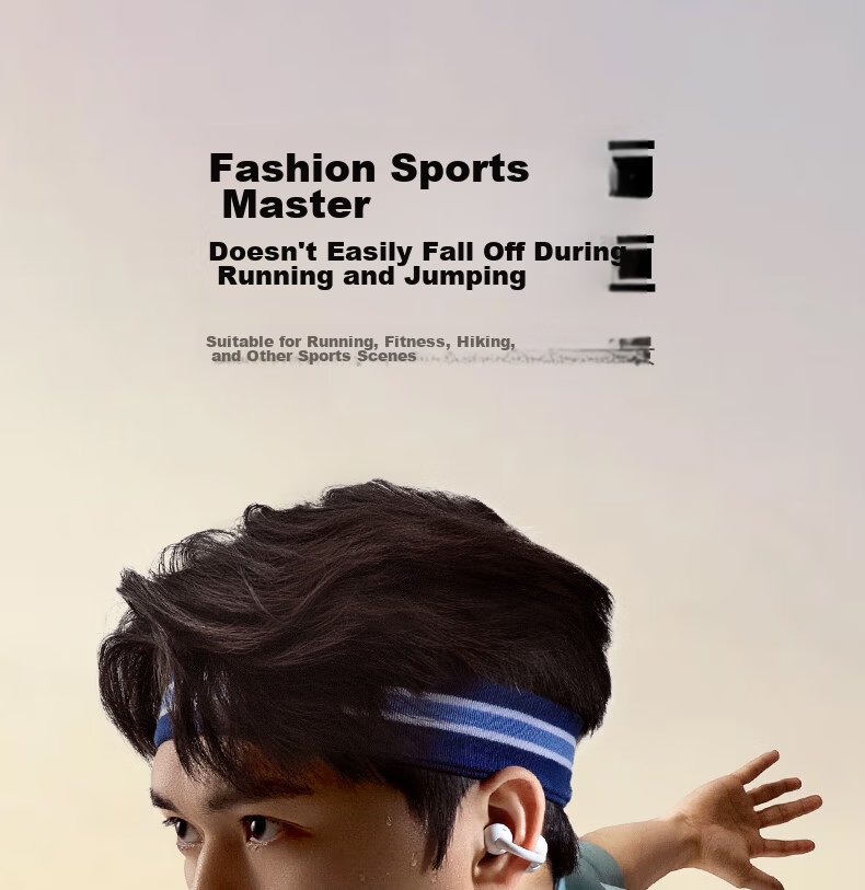 UGREEN Bluetooth Earphones H6 Magic Semi-In-Ear Adaptive Noise Cancelling Smart Touch Screen Wireless Sports Running Gaming Earbuds Compatible with Apple Huawei Xiaomi Gift 14