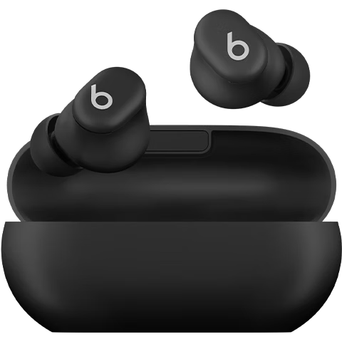 Beats Solo Buds True Wireless Earphones Matte Black Bluetooth Headphones Compatible with Apple and Android Back-to-School Gift