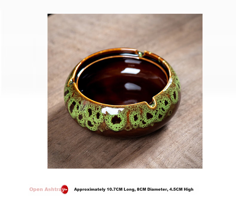 Bangu Mountain Creative Ashtray Home Office Trendy Living Room Anti-Fly Ash Hotel Ashtray Birthday Gift Father's Day 4