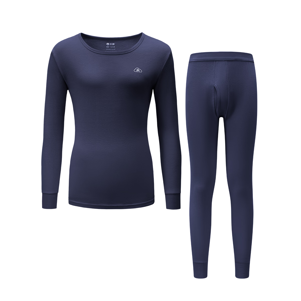 Fenteng Couples Thermal Underwear 100% Cotton Anti-Static Autumn Winter 2025 New Thermal Top and Bottom Set
