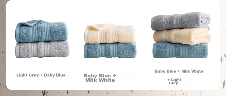 JD Jingzao 10A Antibacterial Towel Class A Face Wash Absorbent Soft Skin-Friendly Quick-Dry Bath Towel for Men and Women Sports 4-Pack 14