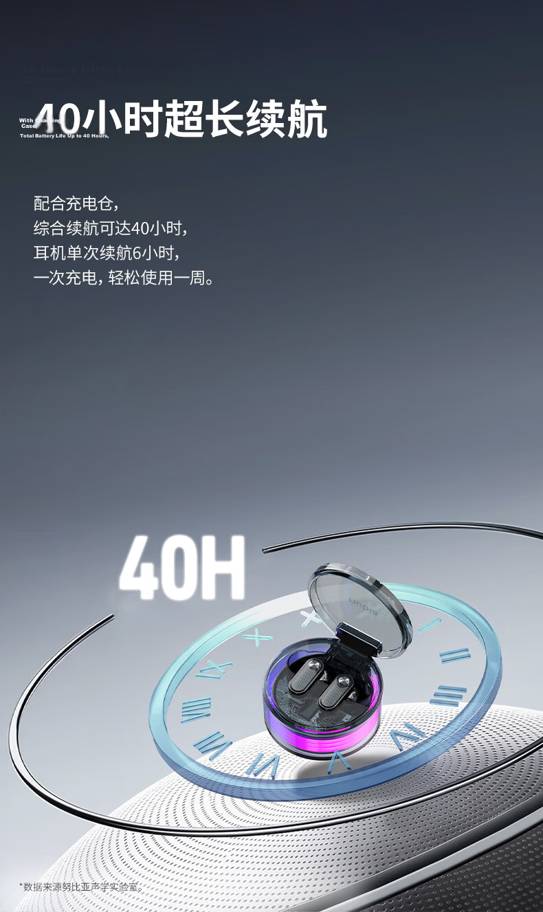Nubia True Wireless Noise Cancelling In-Ear ANC Bluetooth Earbuds GT Buds Wireless Headphones for Apple iPhone 17 Huawei Xiaomi OPPO Music Gaming Sports 7