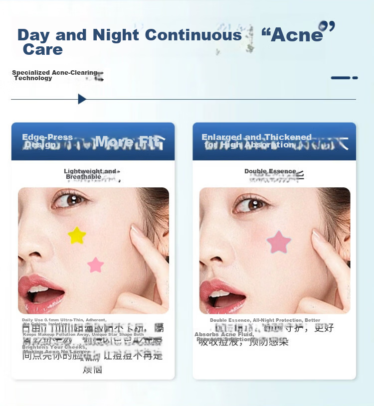 Huanlinkai Acne Needle, Blackhead Extractor, Pimple Popper, Comedone Remover, Acne Treatment Tool, Cleansing Instrument 5