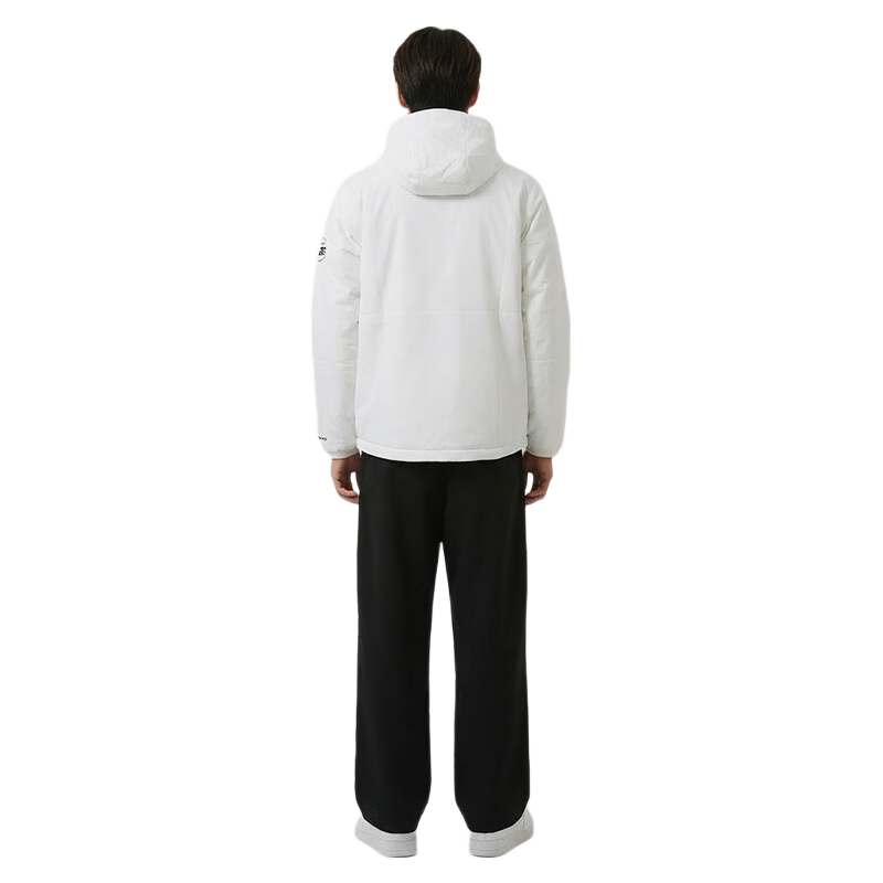 NIKE Men's Hooded Cotton Jacket Casual Sports Commuter Coat IQ3715-133 White XL