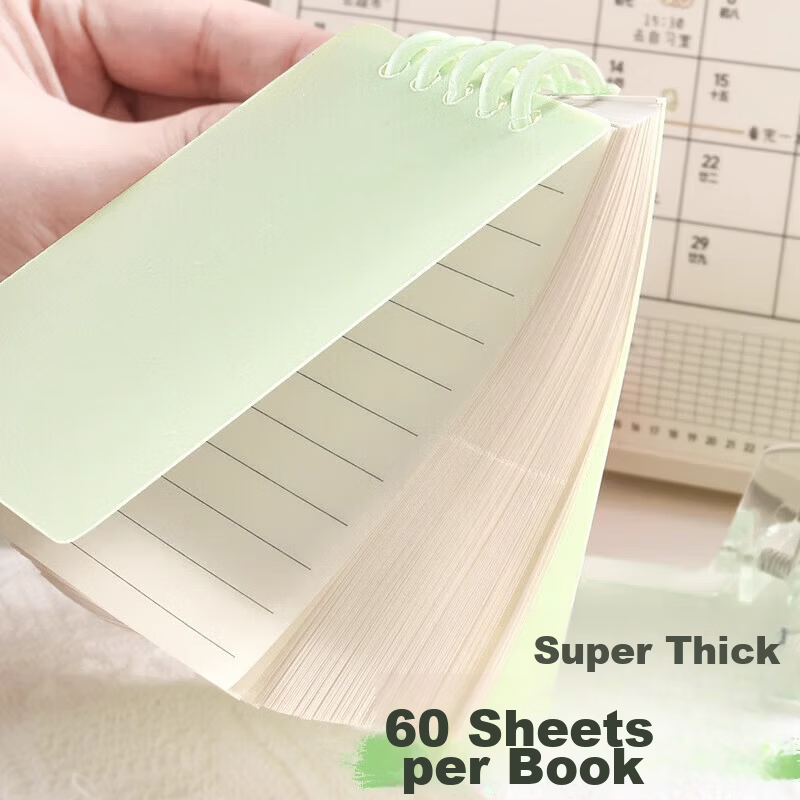 Dile B5 Gradient Loose-Leaf Notebook Detachable Thickened 60 Sheets 4-Pack SJ-365 for Elementary, Middle, and High School Students 5