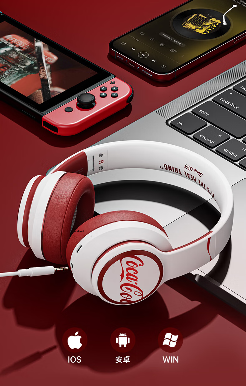 Coca-Cola Sprite T05 Headphones, Wireless Bluetooth Earphones for Gaming, Sports, Running, Music, Long Battery Life, Deep Bass Sound, Latest Model 2026, Gift for Men And Women Students 8