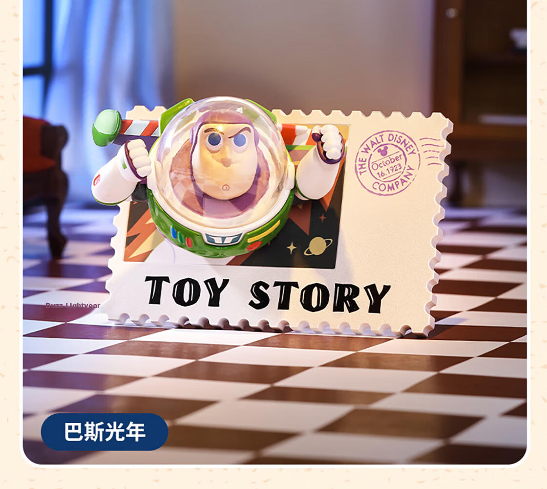 MINISO Disney Retro Stamp Series Blind Box Figurine, Children's Toy, Peripheral Desktop Decoration, Birthday Gift for Wome 20