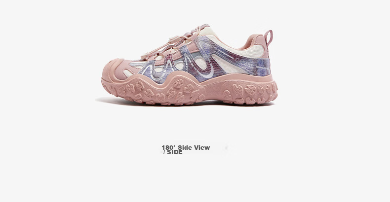 CAMEL Aurora Cute Ugly Women's Outdoor Hiking Casual Shoes L26S202229 Off-White/Black (Hollow Style) Size 35 65